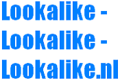 Logo van Lookalike-lookalike-lookalike.nl