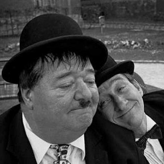 De Laurel and Hardy Lookalike
